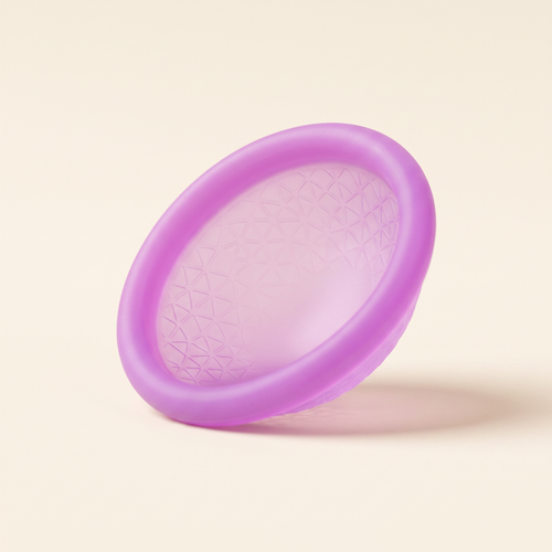 Quilla Disc, disco mestruale riutilizzabile in silicone, colore viola