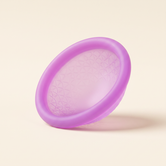Quilla Disc, disco mestruale riutilizzabile in silicone, colore viola